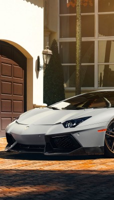 Lamborghini Aventador особняк солнце плитка