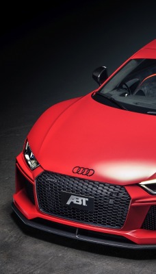 Audi R8 красная