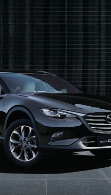 Mazda CX-4 черная плитка
