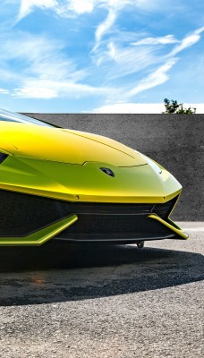 Lamborghini Huracan суперкар небо