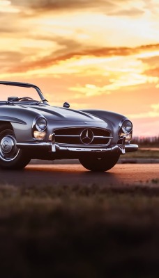 Mercedes-Benz 300 sl закат