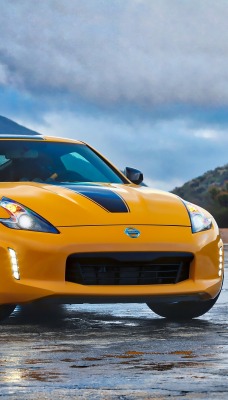 Nissan 370Z горы небо