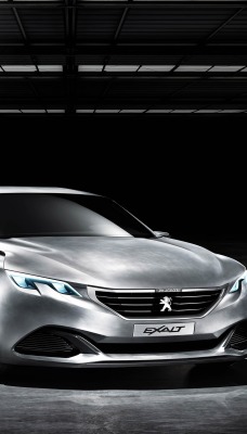 авто кроссовер Peugeot стоянка