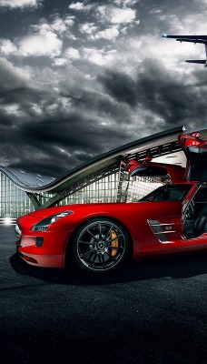 мерседес самолет amg sls