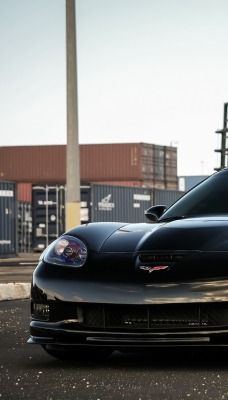 Chevrolet Corvette суперкар дорога