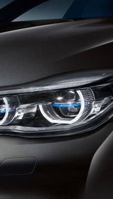 bmw фара капот