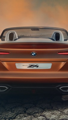 bmw z4 кабриолет вид сзади