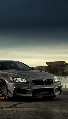 bmw m6 спорткар пасмурность