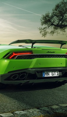 lamborghini huracan пирс озеро закат