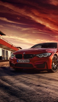 BMW M4 закат