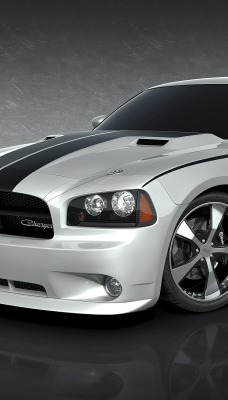 dodge charger авто белая