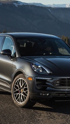 porsche macan дорога горы