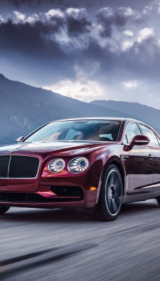 bentley дорога скорость бордовый