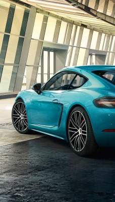 porsche синий порше автомобиль