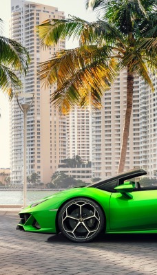 ламборгини зеленый автомобиль спорткар