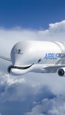 airbus самолет beluga полет