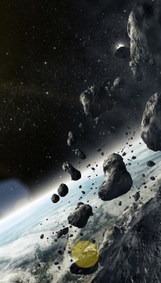космос метеориты планета