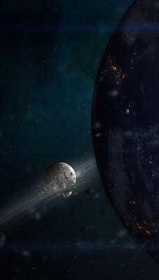 космос планета метеориты