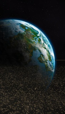 планета пояс астероидов спутник космос