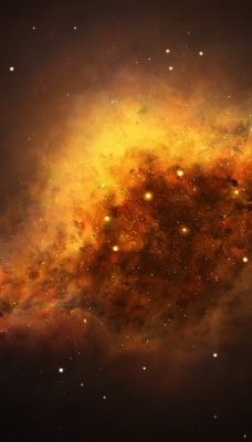галактика свечение звезды туманность