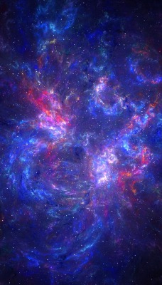 галактика звезды туманность