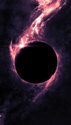 черная дыра поглощение темнота космос