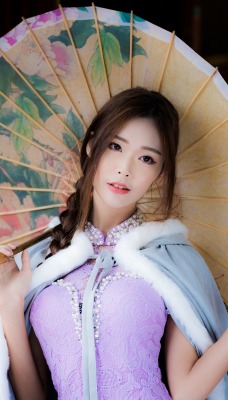 девушка япония зонт азиатка
