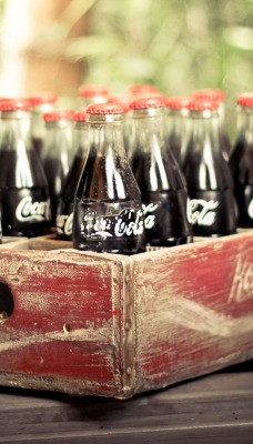 бутылочки Coca-Cola