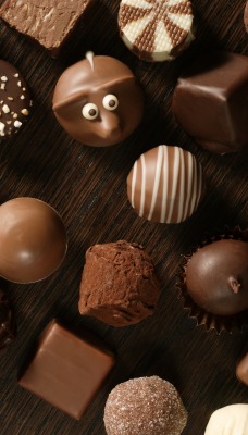 шоколад конфеты коробка