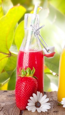 фрукты сок клубника банан киви fruit juice strawberry banana kiwi