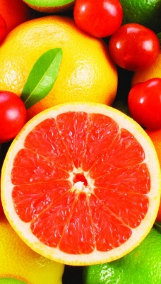 еда апельсин грейпфрут вишня лайм food orange grapefruit cherry lime