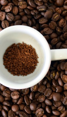 кофе зерна кружка