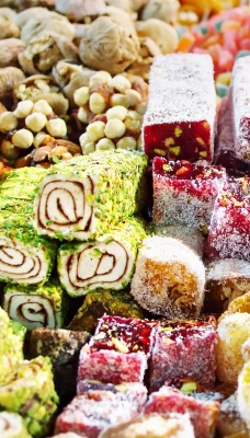 турецкие сладости рахат-лукум