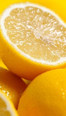 лимоны разрез
