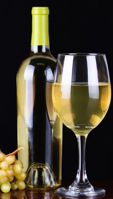 вино виноград бокалы бутылки
