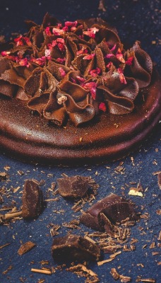 печенье крем шоколад крошки