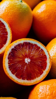 грейпфрут разрез цитрус