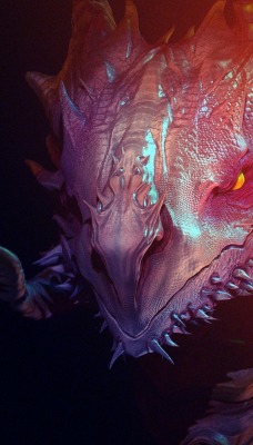 дракон голова рисунок