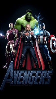 Халк, капитан Америка, Тор, Железный человек