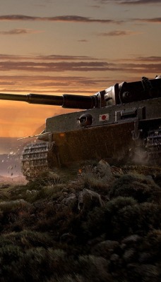 World of tanks танк закат