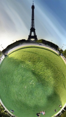 Париж в панораме