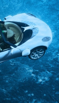 Под водой на авто
