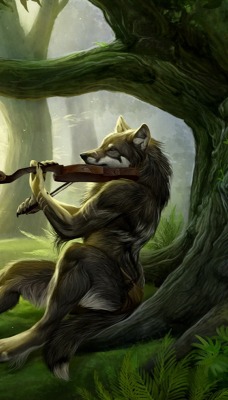 Волк-музыкант