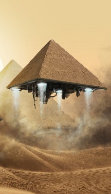 взлетающие пирамиды