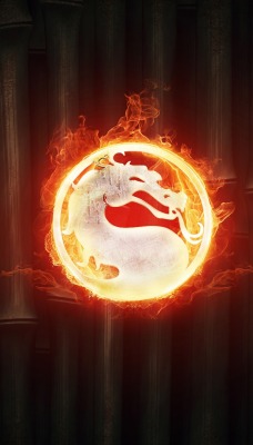 графика логотип огонь