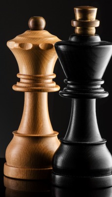 шахматы фигуры фон