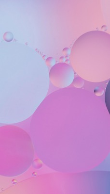 шары круги фиолетовый градиент