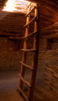 Лестница строение глиняное