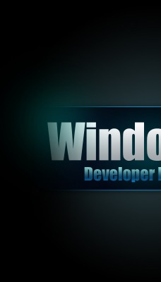 Windows 7 Developer Previev