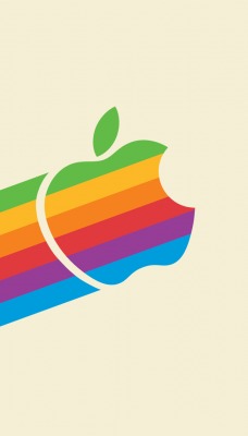 яблоко радуга логотип apple
